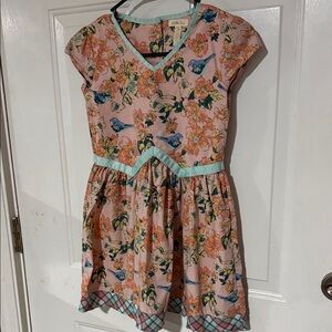 Matilda Jane Pink Floral Kids Dress